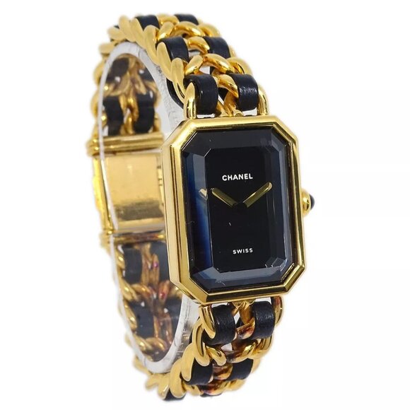 Chanel Premiere Quartz Watch Gold #M R.C.91813 123115 - Picture 1 of 7